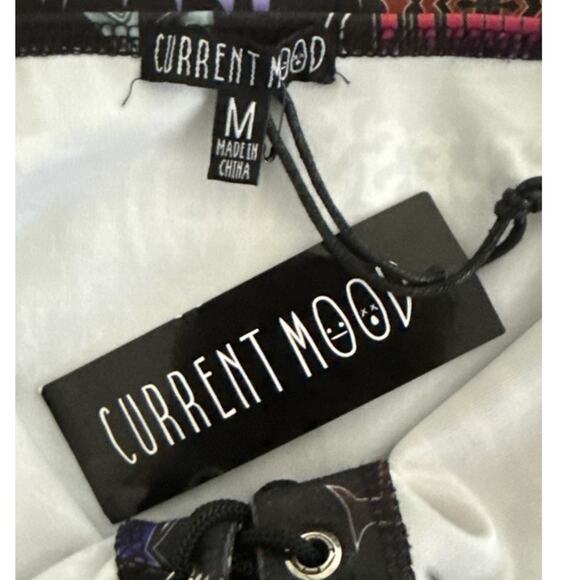 Current Mood Women's Med Bodycon Mini Dress Metal Rock Band Logos Punk Metalcore - Picture 12 of 12